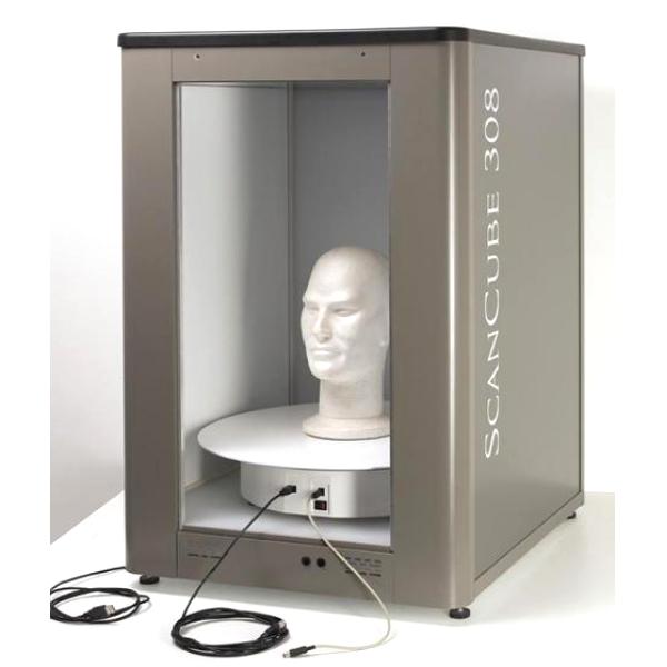 SCANCUBE 308 60X70X88 STUDIO PHOTO + 360° + laser - STD308-FLV1-EU