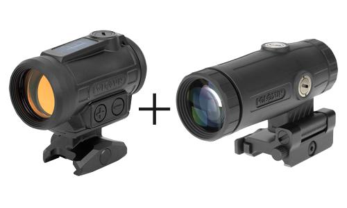 Tir et chasse Holosun Pack ARO EVO + Magnifier HM3X - Point Rouge