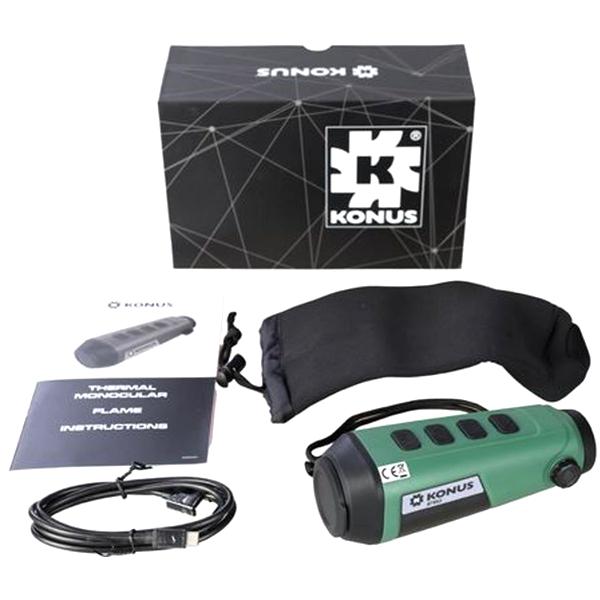 Konus Flame 0.6X-2.4X<br>Monoculaire Thermique