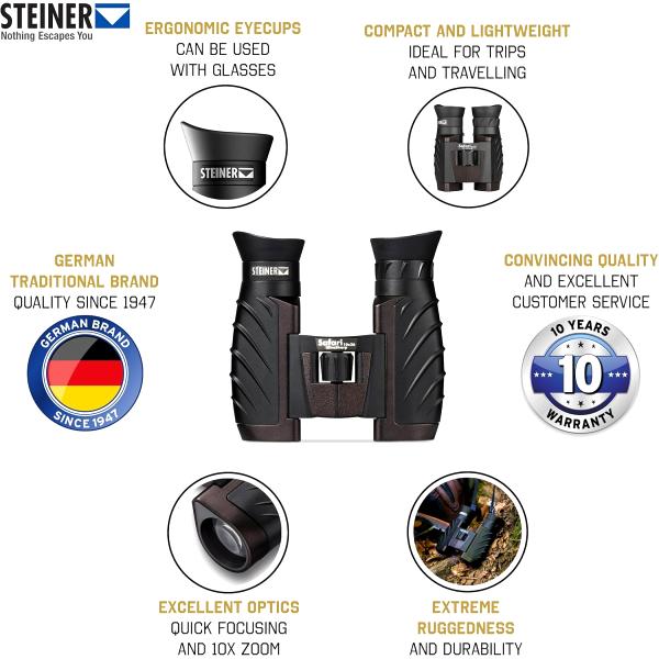 Steiner Safari Ultrasharp 10x26 - DE SEGUNDA MANO